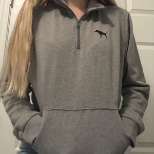 PINK Victoria secret quarter zip